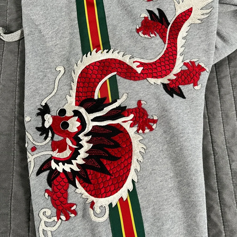 🛑SOLD🛑🐉GUCCI GARDEN EMBROIDERED SWEATPANTS🐉 - Picture 3 of 11